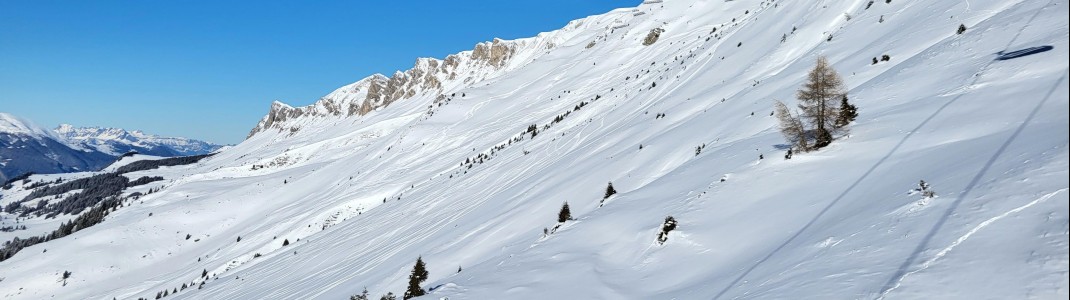 Das Skigebiet Arosa Lenzerheide gilt als schneesicher