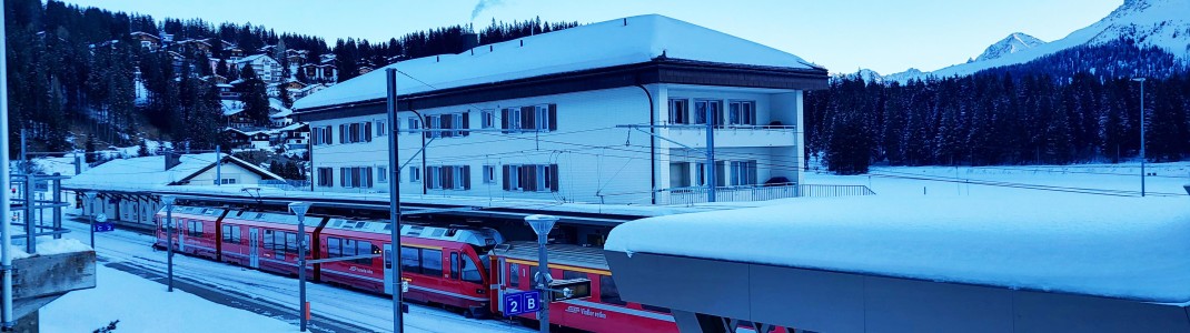 Die Tageskarte Arosa Lenzerheide gilt auch als Ticket für Bahn und Bus.
