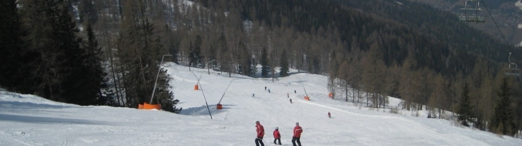 Piste Nummer 11 an der Maibrunnbahn