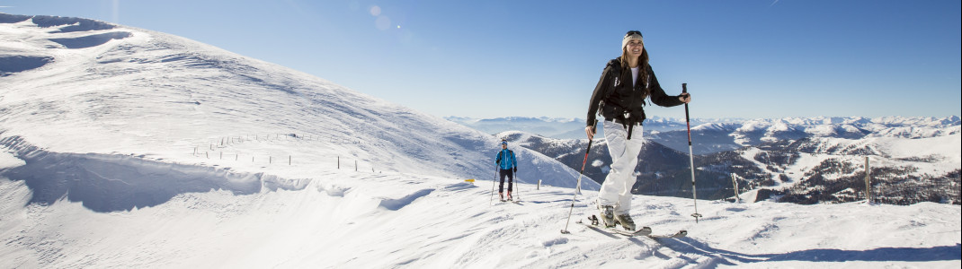 Mit dem Nockberge Trail wartet hier ein echtes Highlight auf Skitourengeher.
