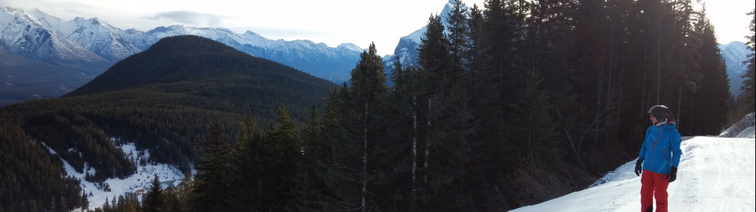 Tolles Panorama, tolle Pisten