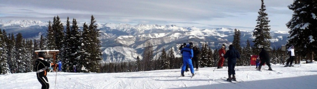 Traumhaftes Panorama auf die Rockies um Vail und das Summit County!