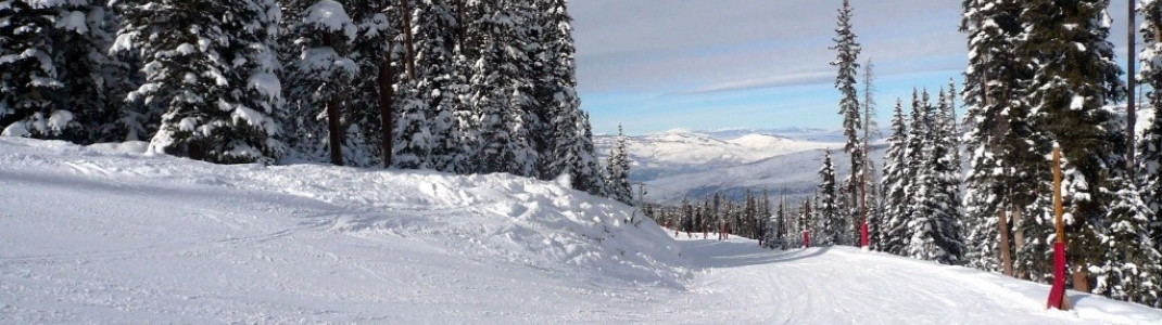 Die schönsten Anfängerpisten befinden sich am Arrowhead Mountain!