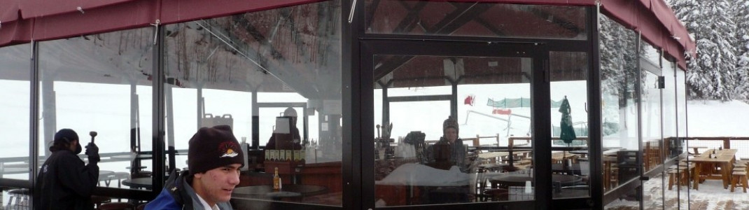 Das Pavillon am "Red Tail Camp"!