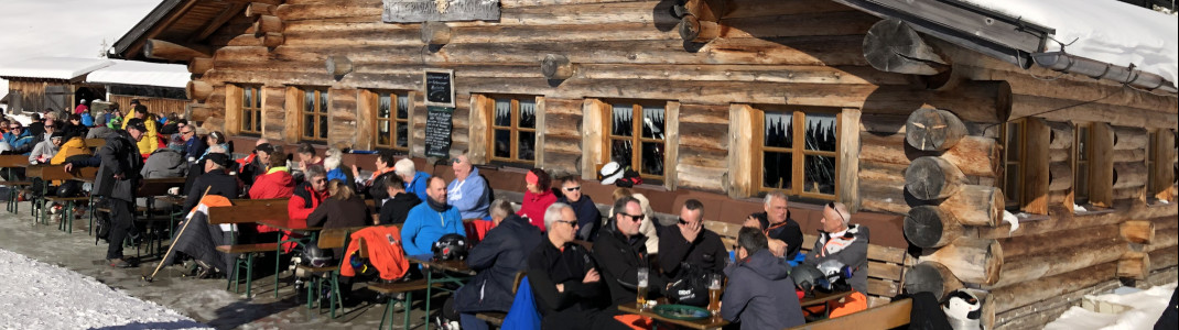 Mittagspause an der Hochalm