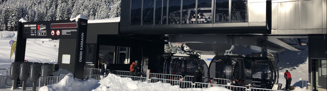 Neu in der Saison 2019/2020: Die 10er Gondel Obere Karbahn