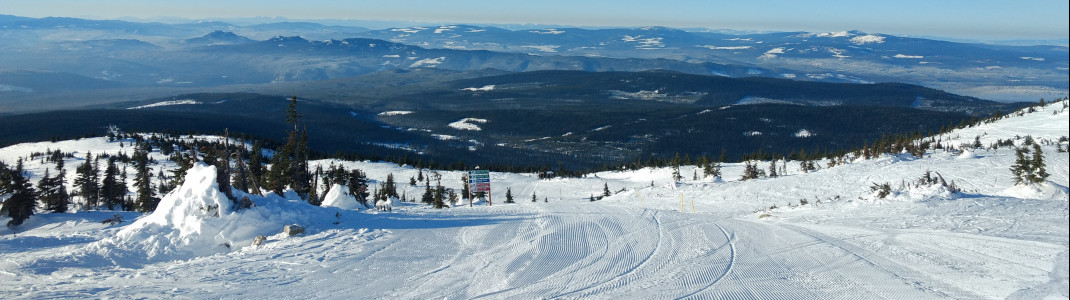 Besonders familiengeeignet sind die Pisten im Big White Ski Resort