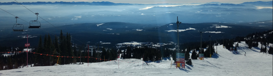 Traumpanorama und breite Abfahrten im Big White Ski Resort
