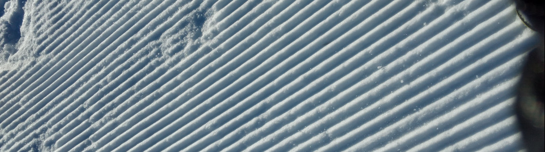 Die Pistenpräparierung ist im Big White Ski Resort hervorragend