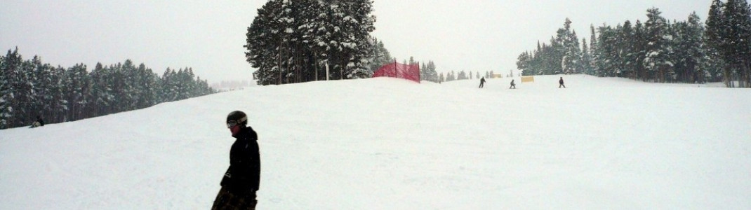 Boarden auf flachem Terrain!