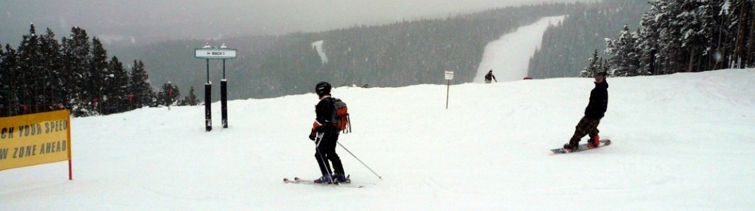 "Mach 1"-Piste!
