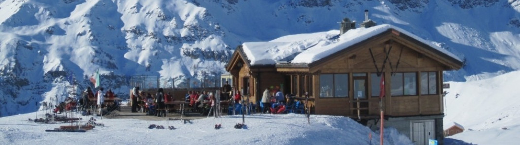 Hütte bei Salette (2245m)!
