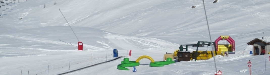 Übungsareal bei Salette!