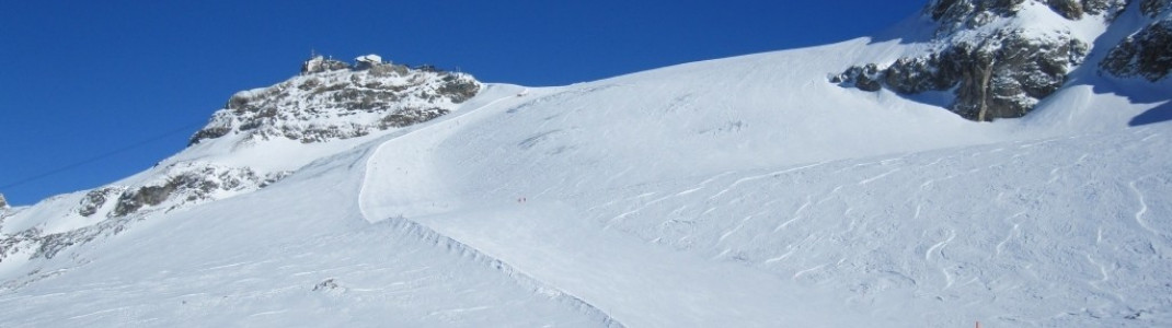 Abfahrt vom Plateau Rosa (Testa Grigia) mit Off-Piste Möglichkeit!