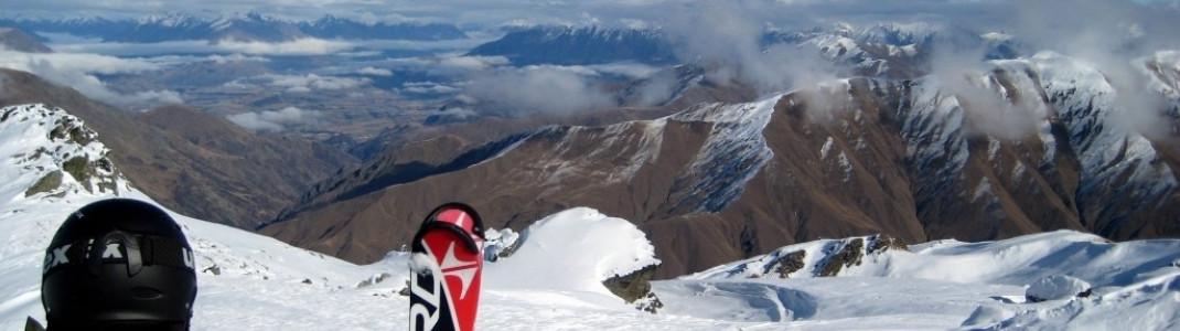 Cardrona liegt auf der Südinsel von Neuseeland