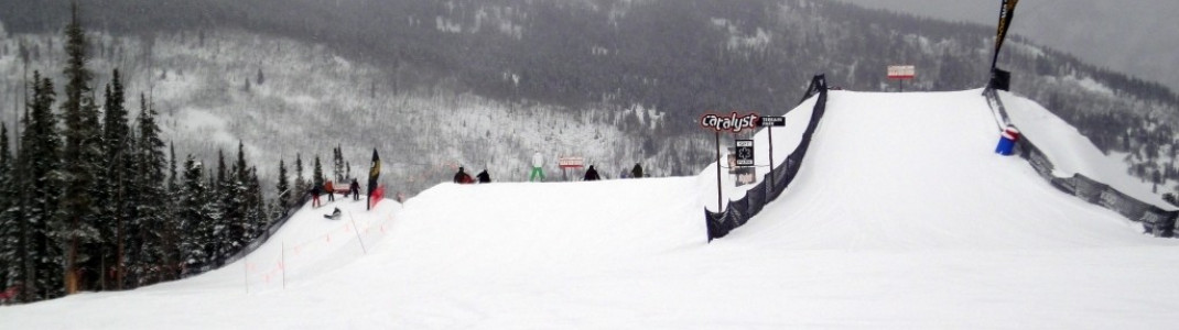 Der Catalyst Funpark wartet mit riesigen Kickern auf die Experten unter den Freestylern.