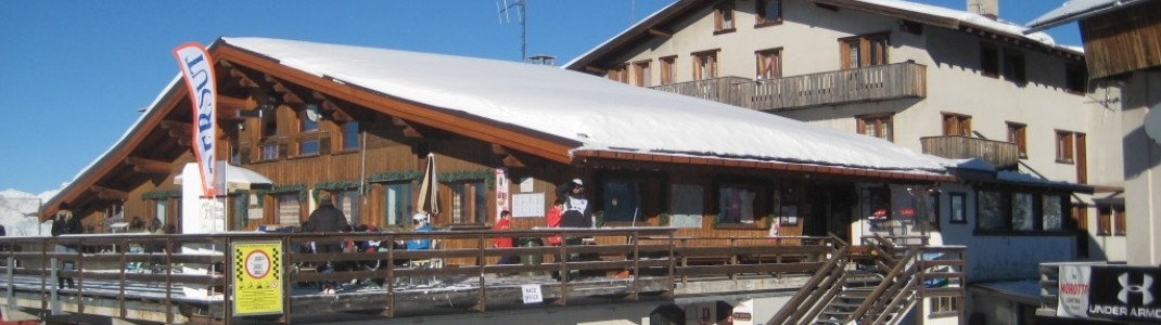 Rifugio Faloria an der Bergstation der Gondel Cortina Faloria!