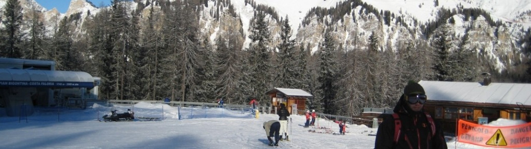 Talstation des LIfts 56 mit Imbisshütte!