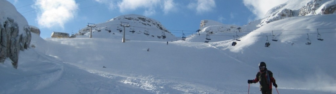 Piste Nummer 49 am Sessellift Pian Ra Vallees!