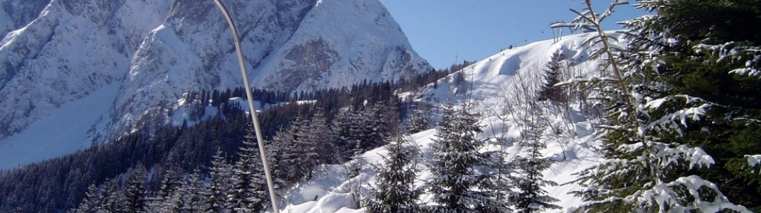Panoramablick von Piste Nummer 9a!