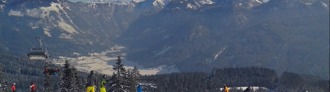 Die Pisten von Dachstein West laden zum Carven ein
