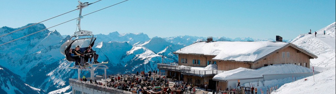 Bergstation Panoramaterrasse!