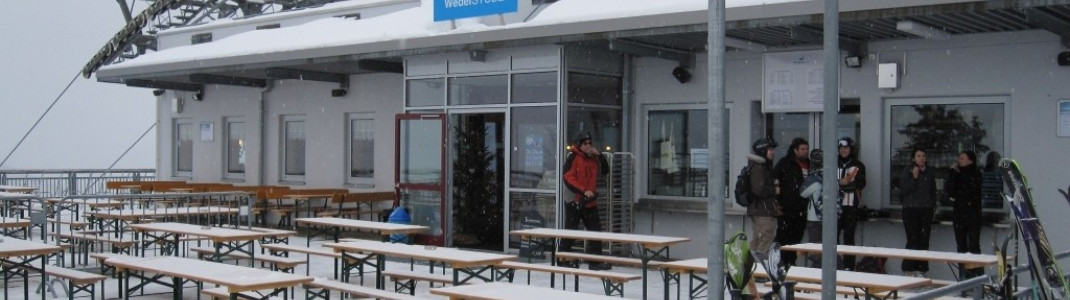 Wedelstube an der Mittelstation der Gondelbahn!