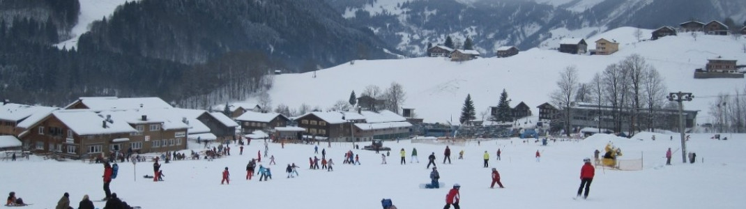 Abfahrt 23 am Ahornlift neben der Talstation!