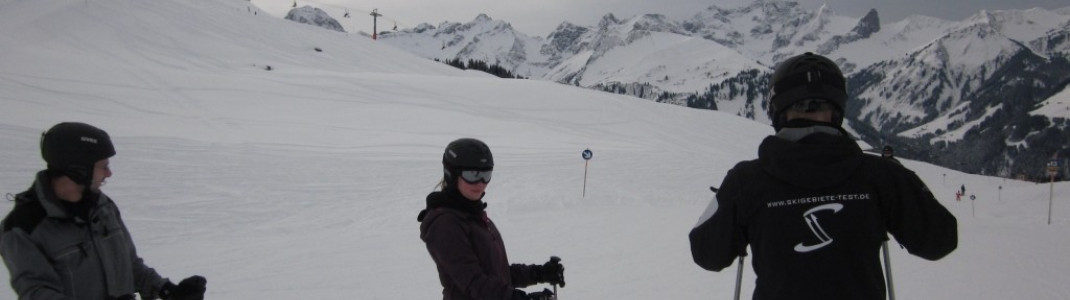 Panoramablick auf den Bregenzerwald von der Abfahrt 12!