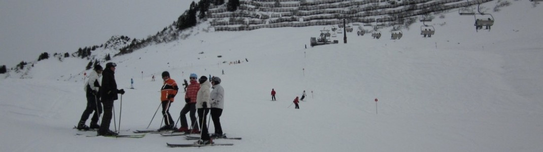 Abfahrt 17 an der Breitenalpbahn!