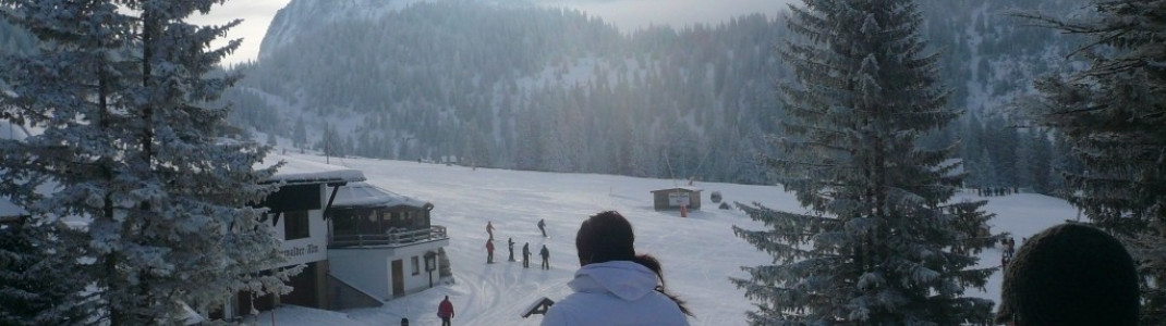 An der Bergstation der Ehrwalder Almbahn!