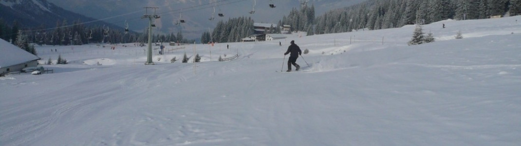 Hochfeldern-Abfahrt und Issentalkopf-2er-Sessellift