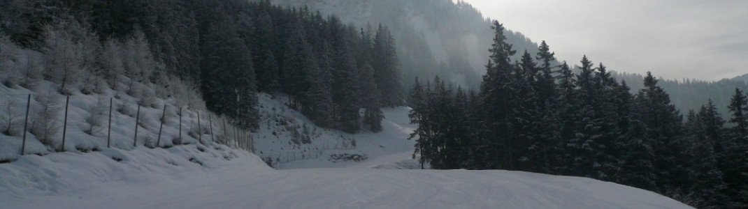Abfahrt vom Wetterstein zum Gamskar