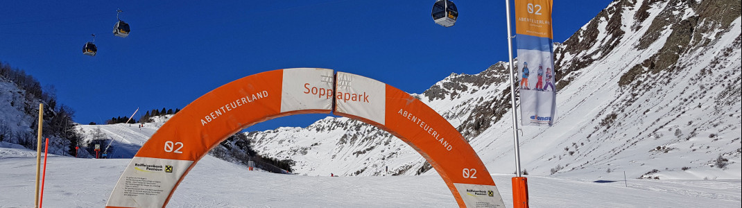 Der Soppapark ist dank seiner Aufmachung nicht zu übersehen.