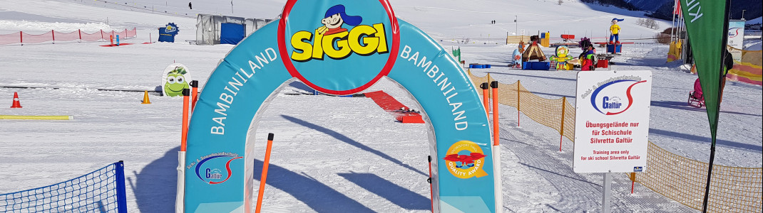 Siggi's Bambiniland bietet beste Übungsbedingungen.