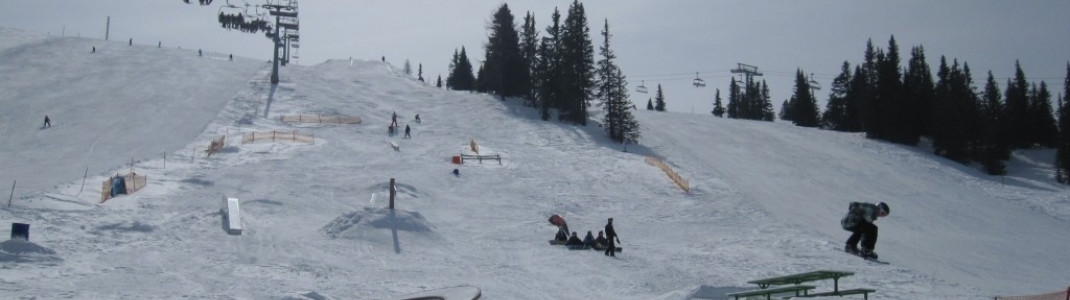 Funpark von unten