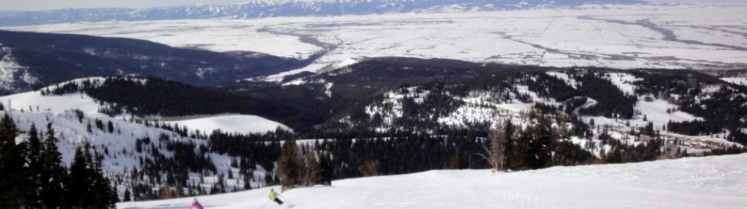 Im Westen der Teton Mountains gelegen, bietet Grand Targhee einen traumhaften Ausblick auf den Grand Teton Nationalpark.