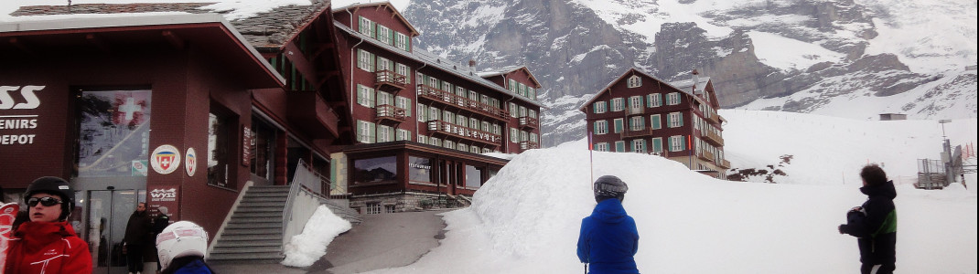 Bekannt aus dem Bergsteigerfilm "Nordwand": Das Hotel Bellevue des Alpes an der Kleinen Scheidegg