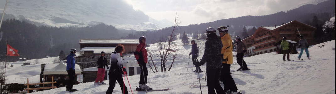 Auf der Talabfahrt Nr. 21 zurück nach Grindelwald