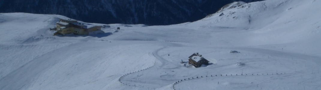 Piste Nr.8 vom 2420m hoch gelegenen Viehbühel