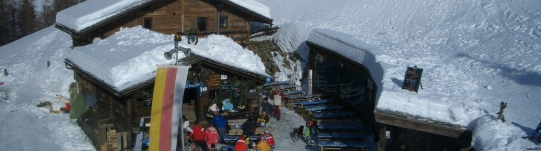 Hütte unter der Fleissbahn