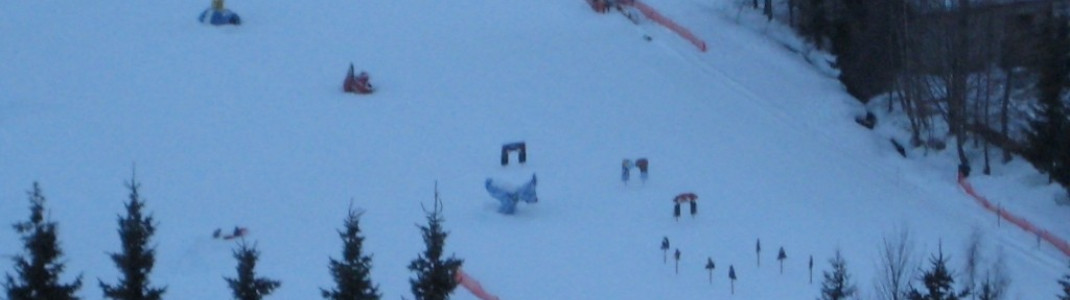 Blick auf den Kidspark Snowland