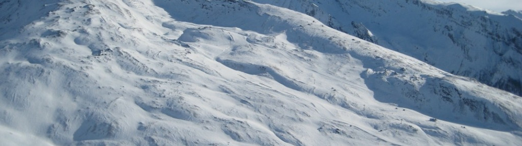 Blick auf das Gebiet um die Fleissalm