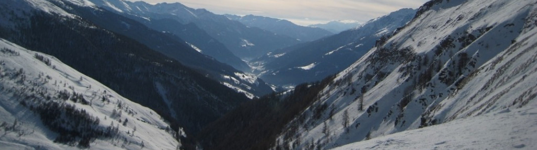 Panoramablick ins Tal