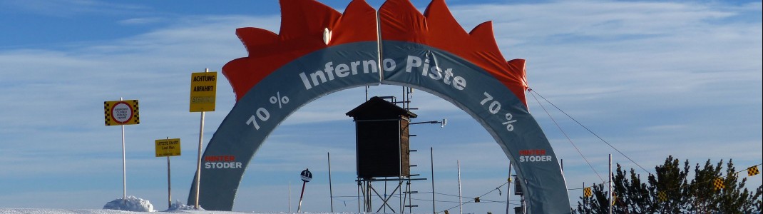 Die Inferno-Piste zählt zu den Highlights im Skigebiet
