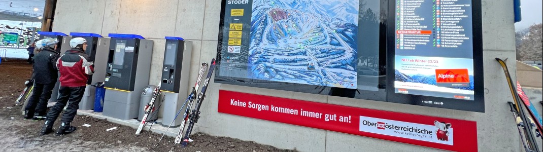 Tickets können auch online oder am Automaten gekauft werden.