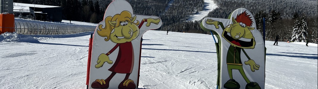 Lustige Elemente für Kinder im Reischa Junior Park