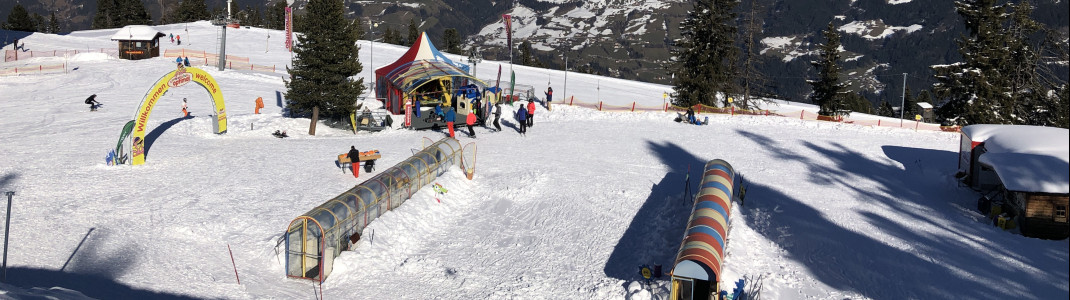 Neben der Zentralstation im Bereich Hochzillertal befindet sich das Kinderland.