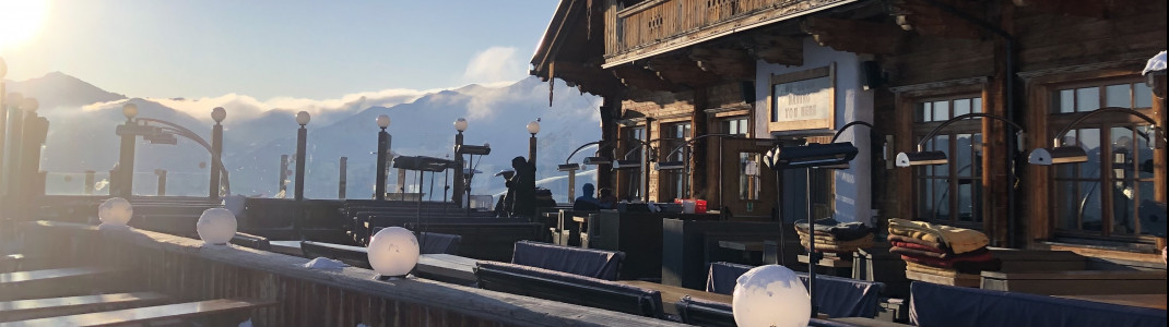 Sonnenuntergang auf der Kristallhütte