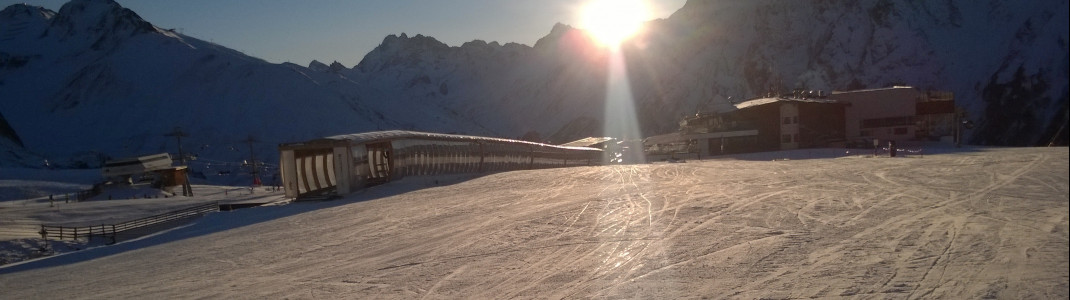 Übungslift Velill direkt an der Skischule Idalp